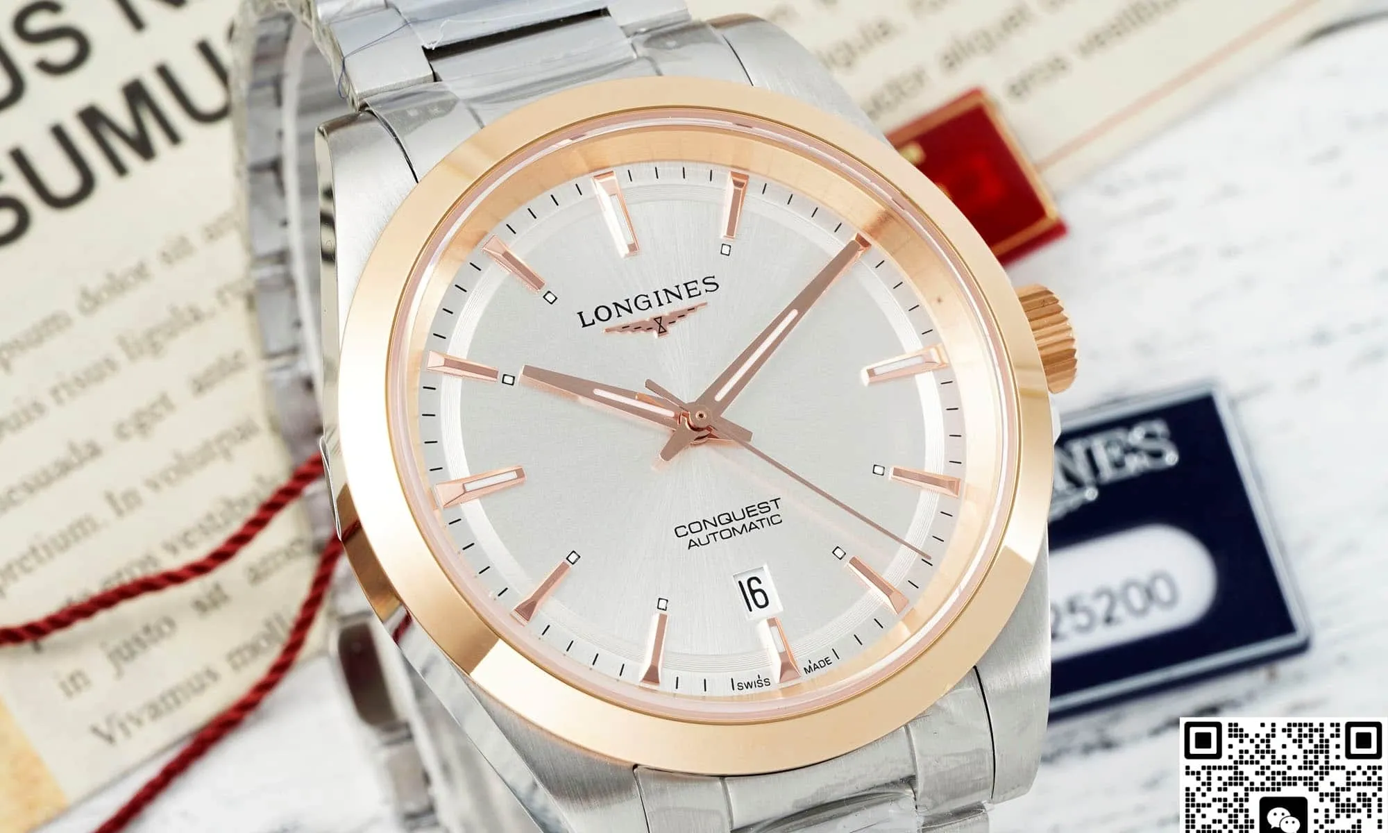 AF Factory Longines Concas L3.320.5.72.6 1:1 Best Edition Replica Watch